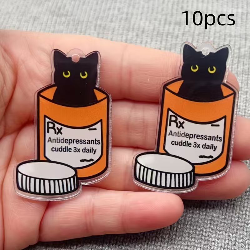 Jewelry Making Accessories - 10 шт. акриловых подвесок в форме