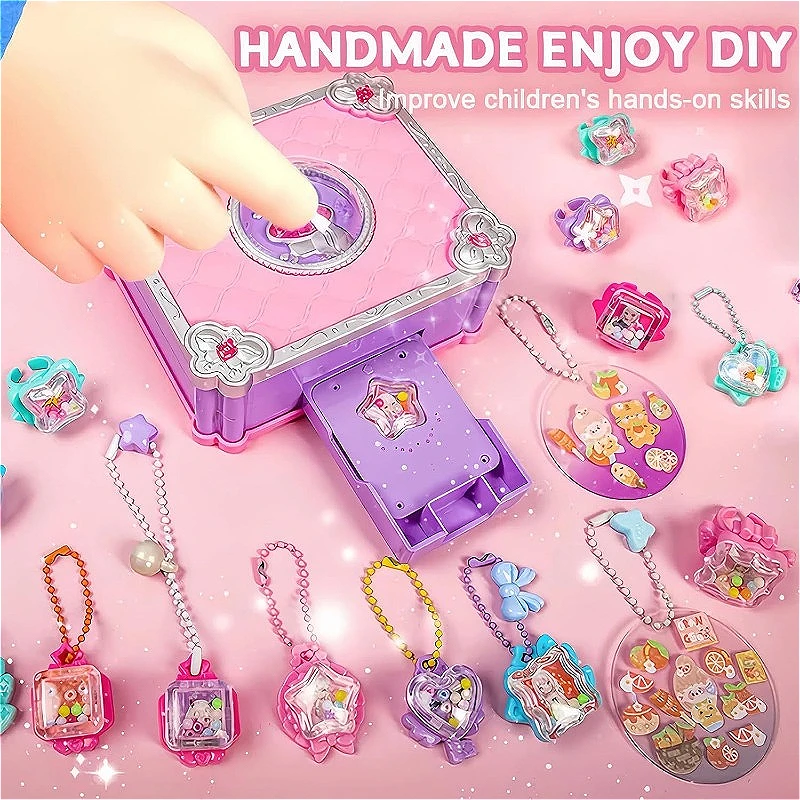 Jewelry Making Kits For Girls - Набор для изготовления 3D-наклеек DIY Машина