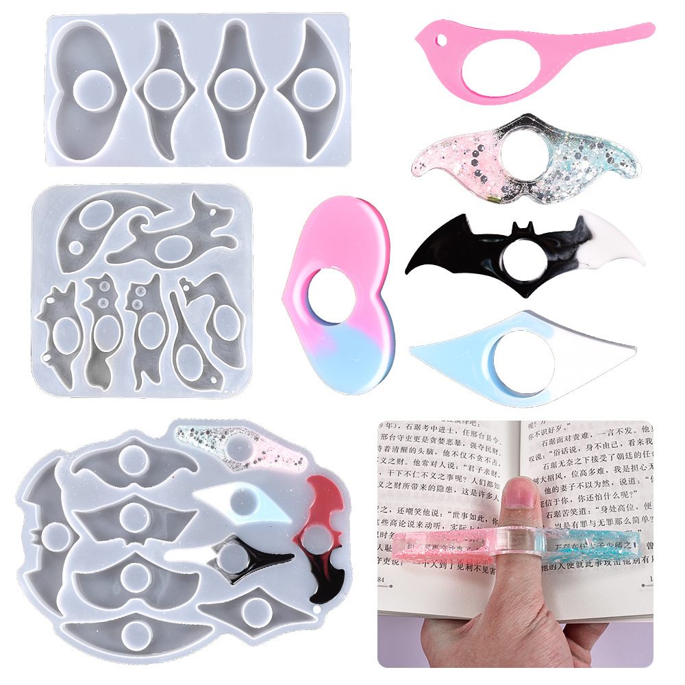 Jewelry Making Guide Book - Прозрачная зеркальная силиконовая форма «сделай сам»,