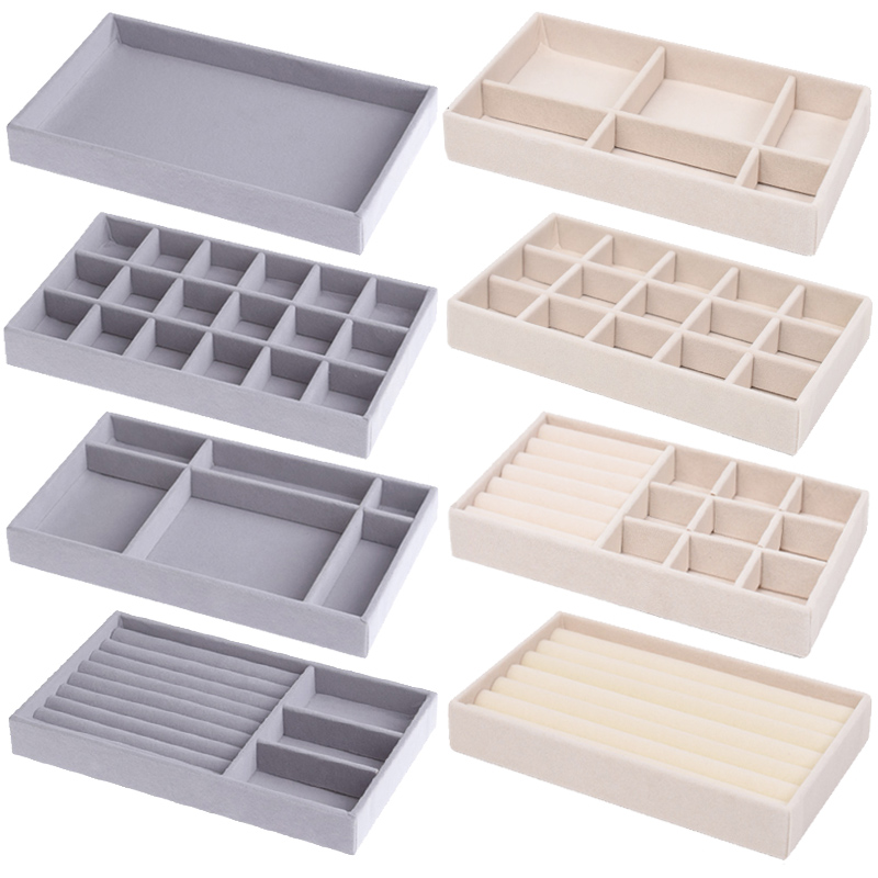Jewelry Making Organizer - Бархатный лоток для ювелирных изделий, витрина,