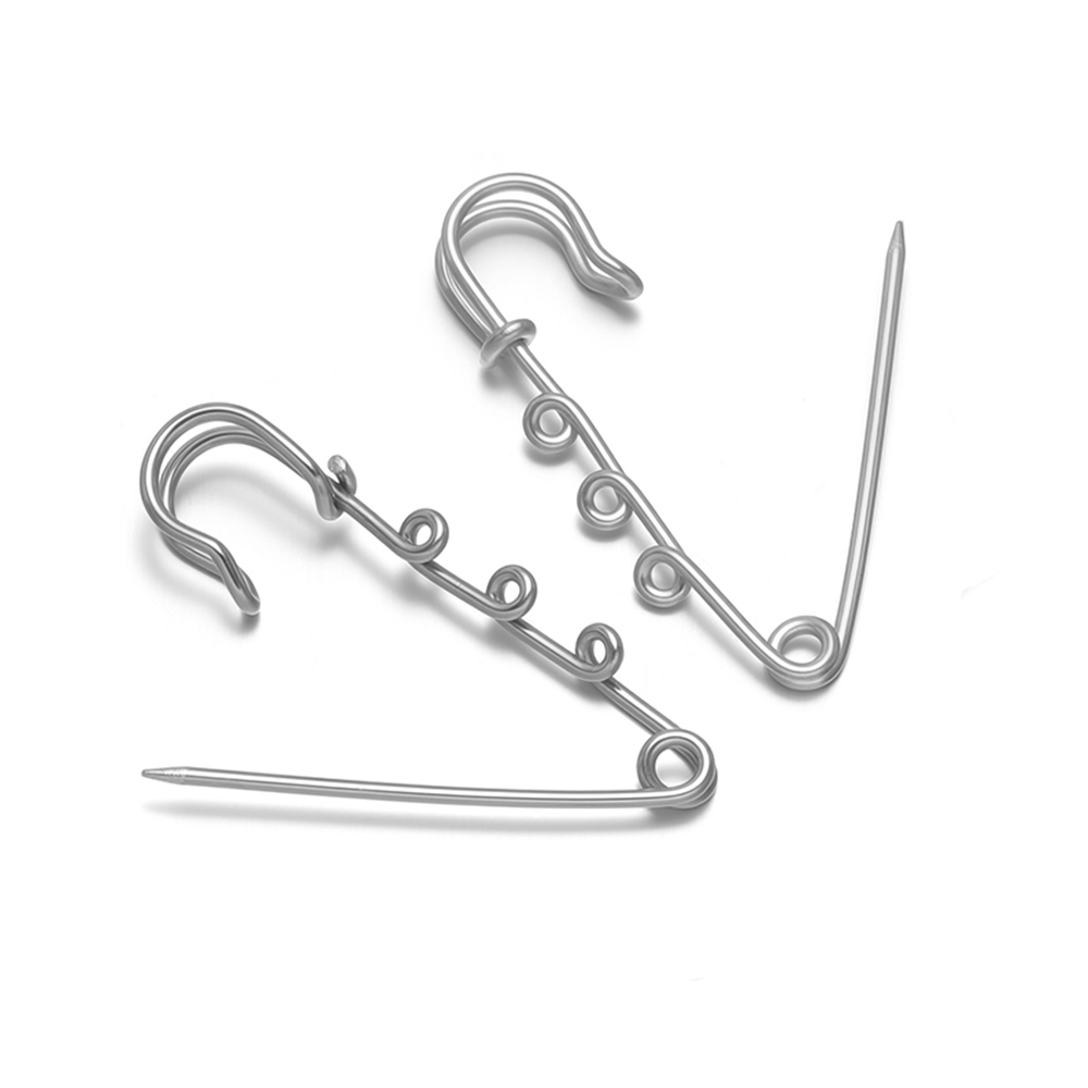 Jewelry Making Hoops - 5 шт. больших безопасных булавок из