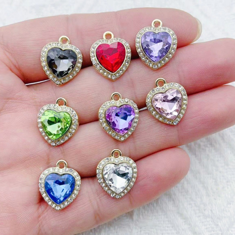 Jewelry Making Accessories - 10 шт. подвесок в форме сердца