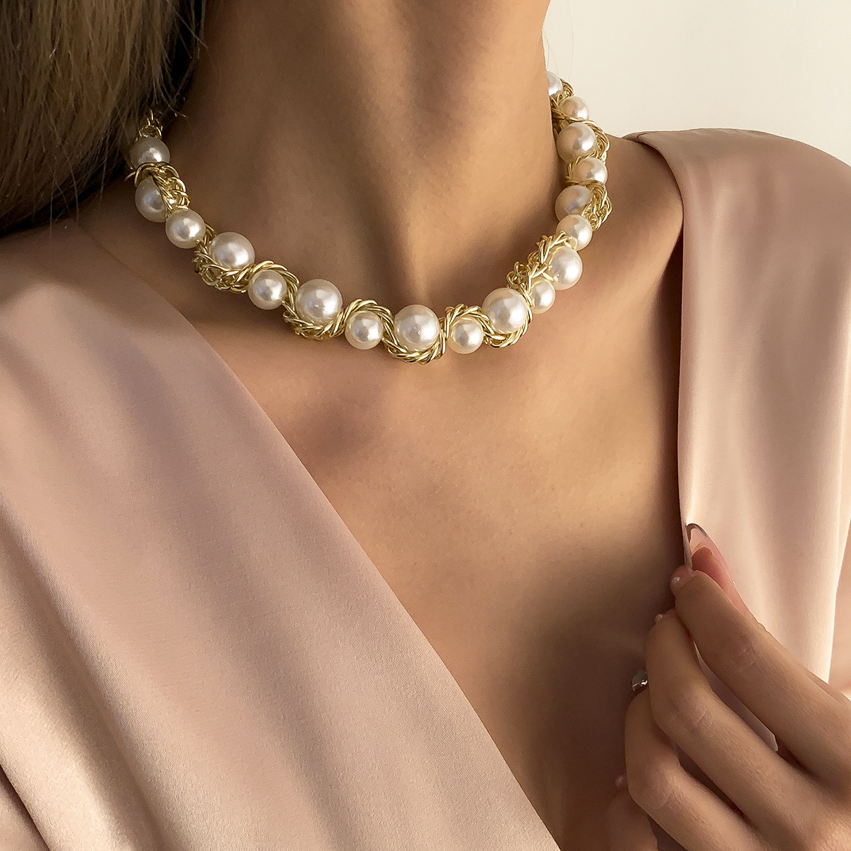 Jewelry Making Kits For Girls - Однослойные плетеные ожерелья с запахом, женские