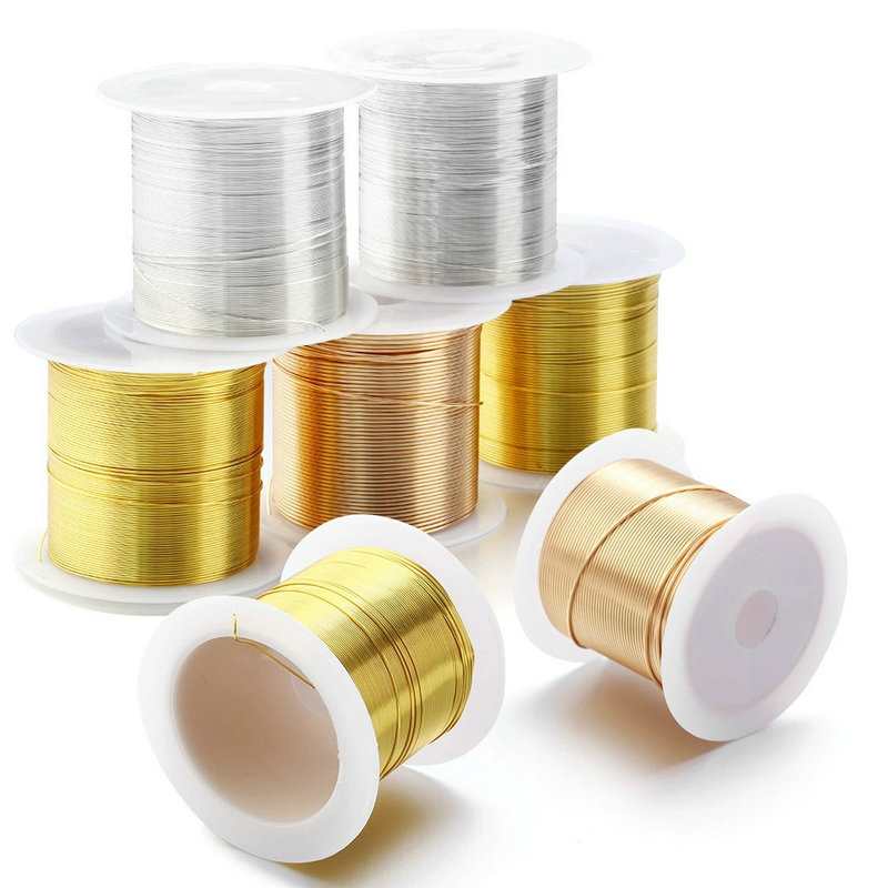 Jewelry Making Thread - 0,3-1,0 мм ювелирная медная проволока, устойчивая