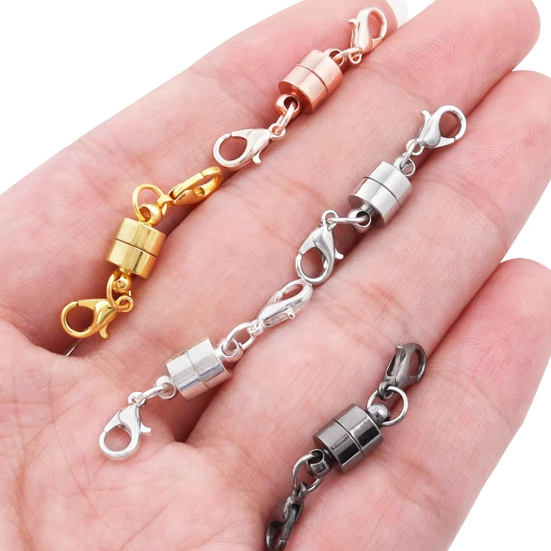 Jewelry Making Materials - 5 компл./лот магнитные застежки с застежками-лобстерами