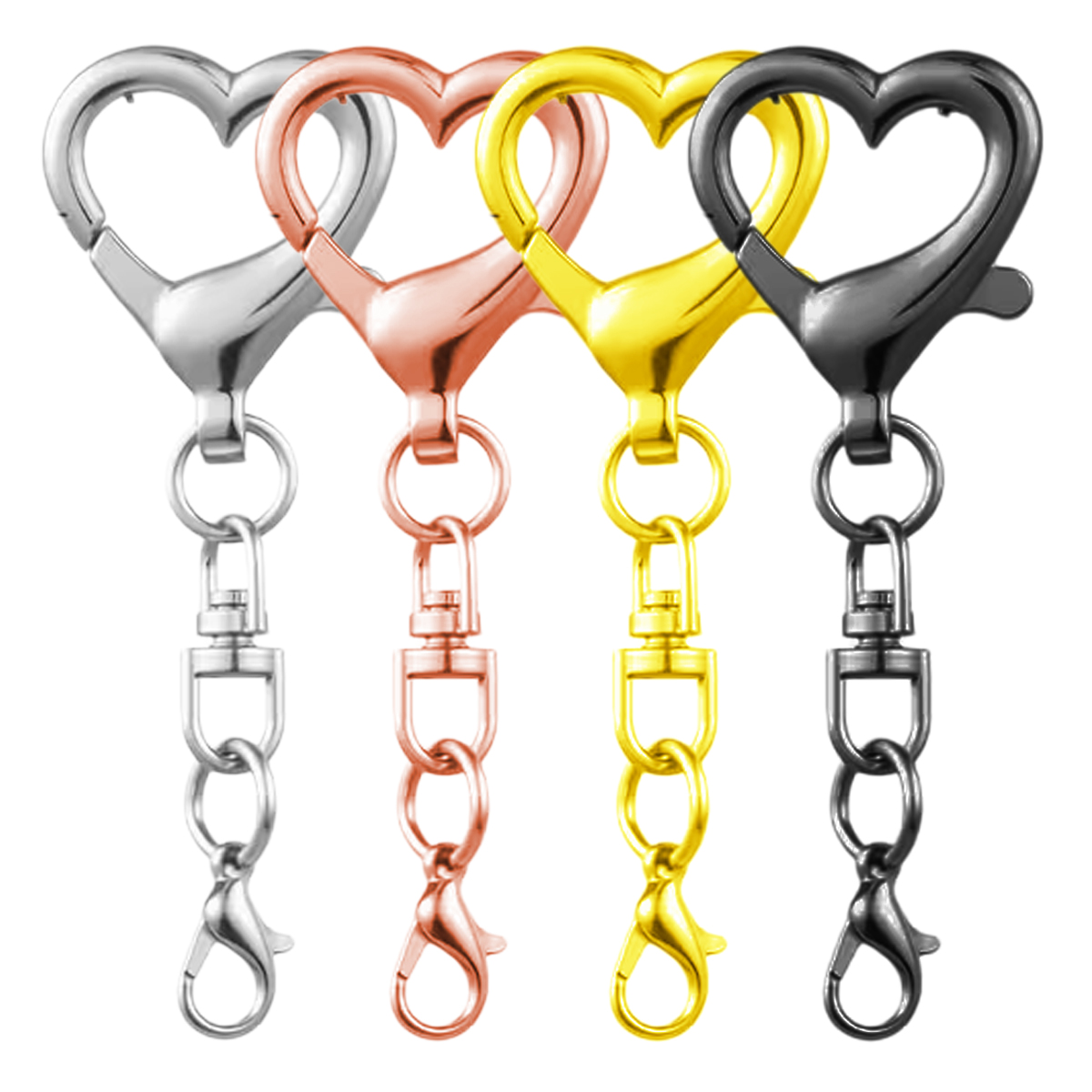 Jewelry Making Class - 5/15/30 шт. Поворотные застежки-карабины в форме
