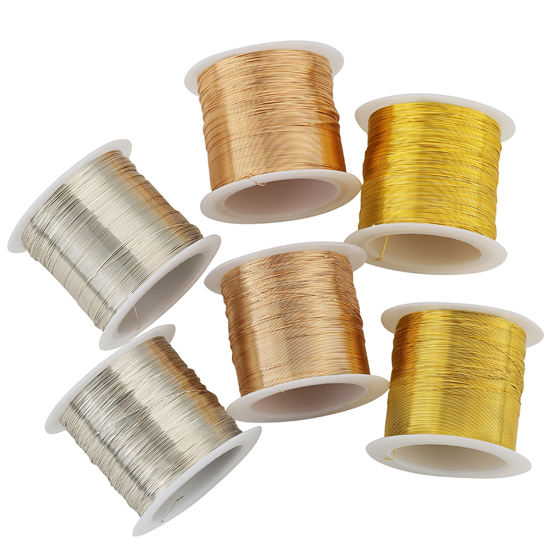 Jewelry Making Thread - 100 метров медного и нержавеющего стального