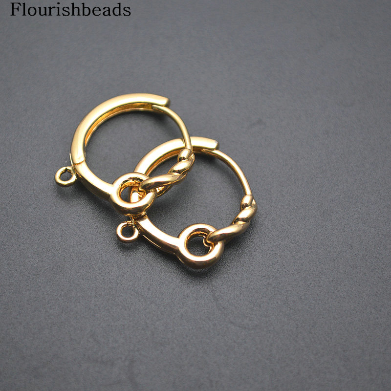 30 шт., витые круглые серьги-к – обзор и цена Jewelry Making Hoops