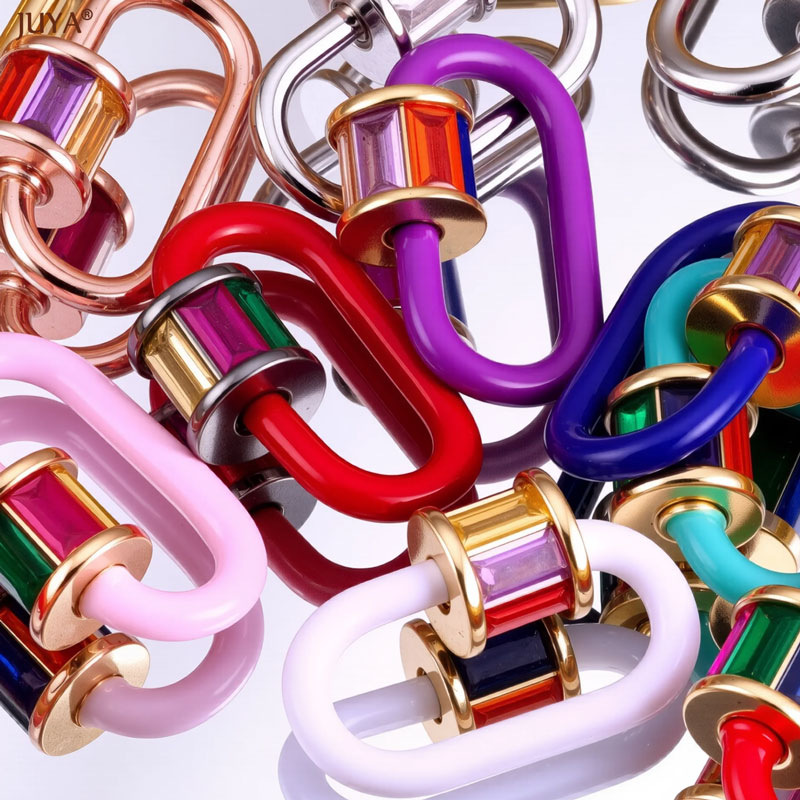Застежки-карабины JUYA Rainbow – обзор и цена Jewelry Making Materials