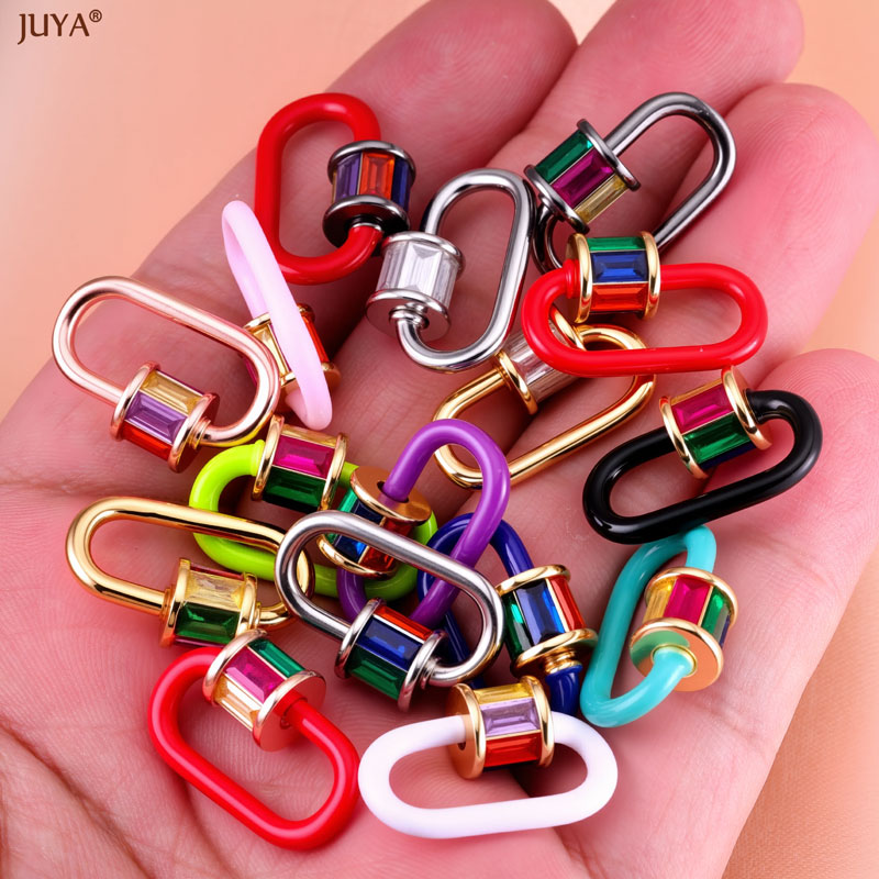 Застежки-карабины JUYA Rainbow – обзор и цена Jewelry Making Materials