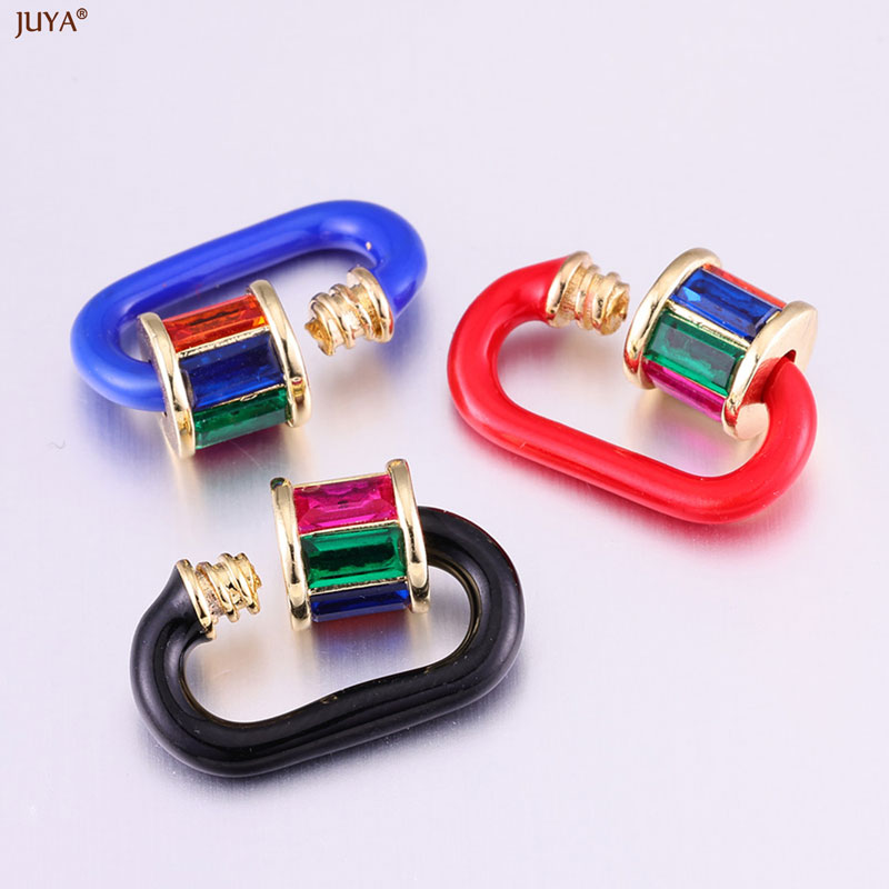 Застежки-карабины JUYA Rainbow – обзор и цена Jewelry Making Materials
