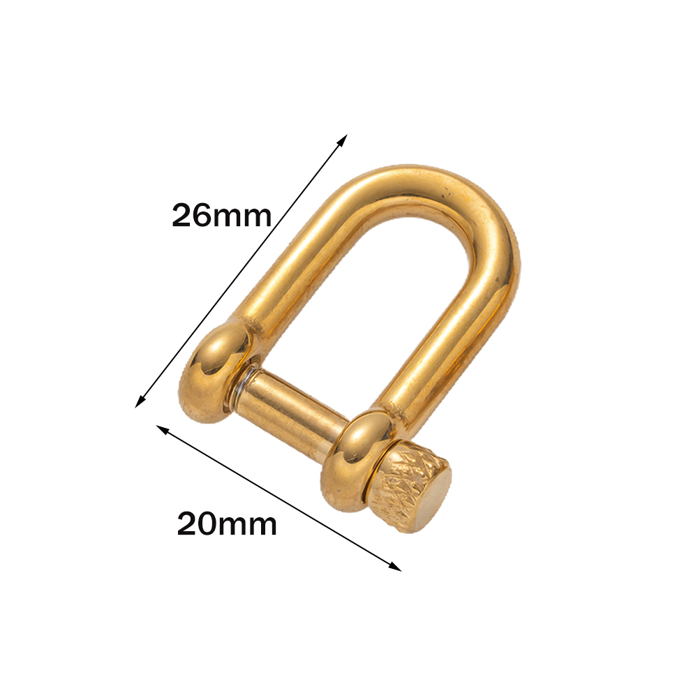 1 шт., D-образное кольцо из не – обзор и цена Jewelry Making Hoops