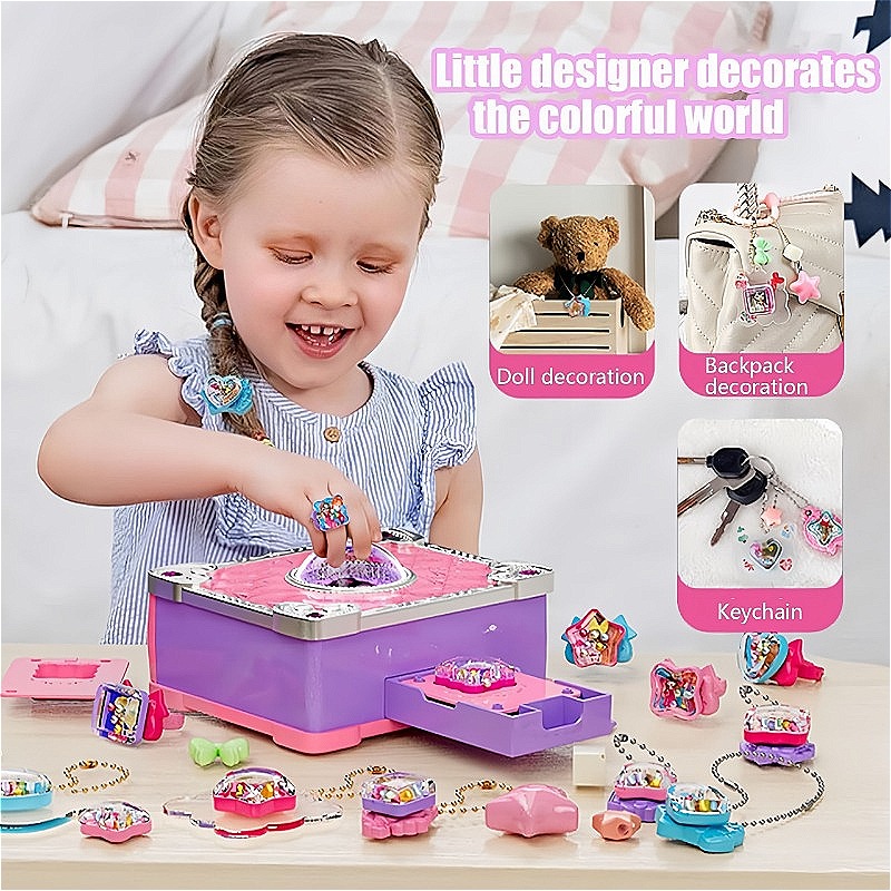 Набор для изготовления 3D-накл – обзор и цена Jewelry Making Kits For Girls