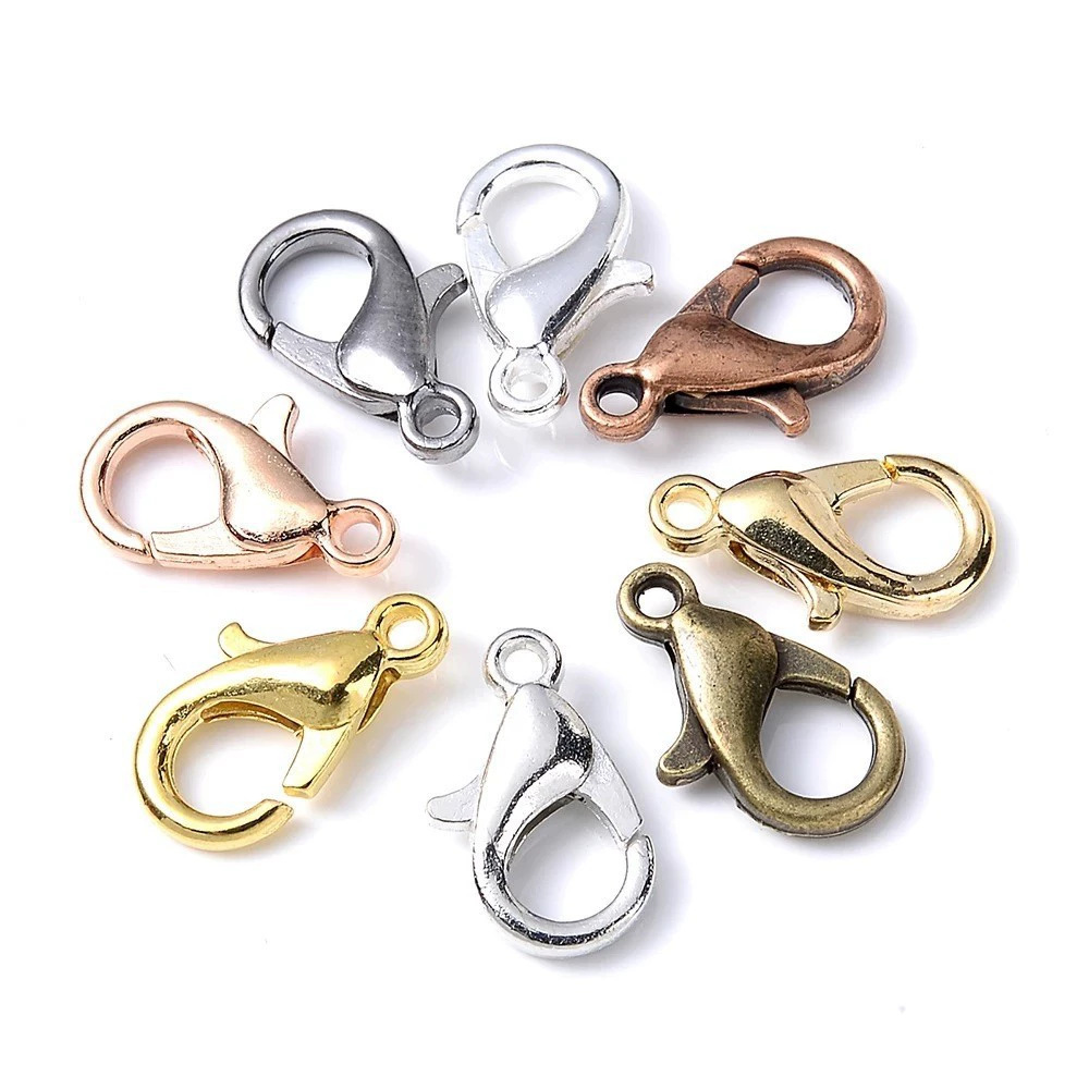 100 шт. застежек-лобстеров из  – обзор и цена Jewelry Making Materials