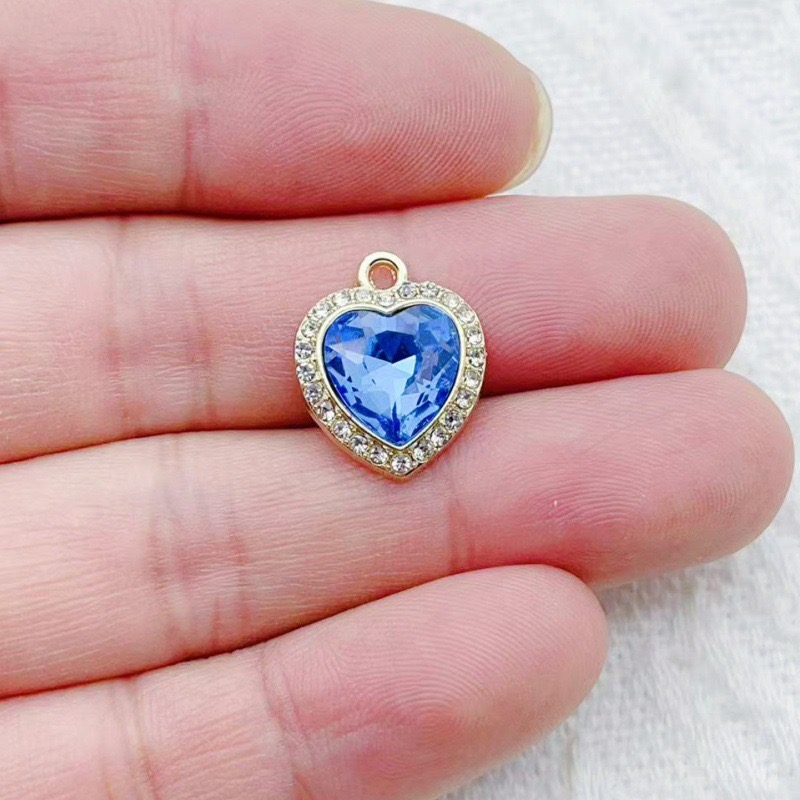 10 шт. подвесок в форме сердца – обзор и цена Jewelry Making Accessories