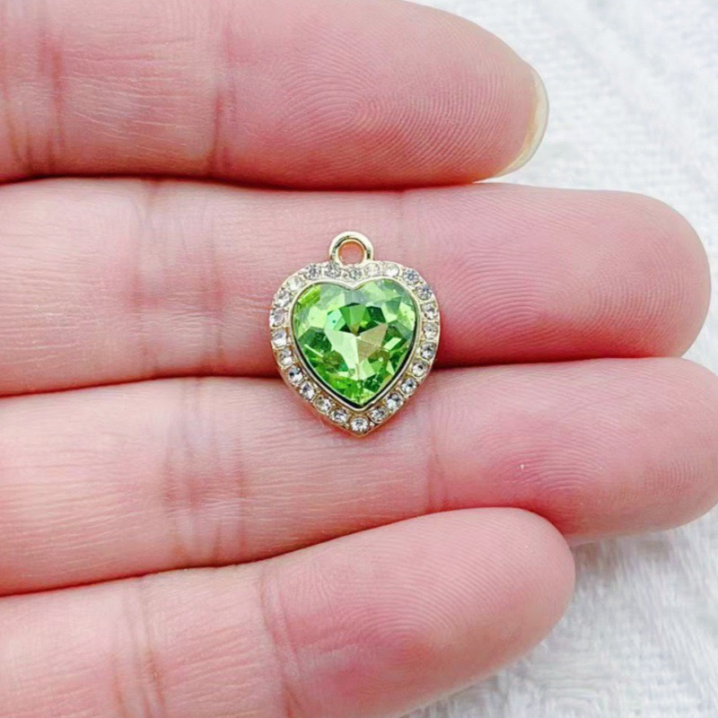 10 шт. подвесок в форме сердца – обзор и цена Jewelry Making Accessories