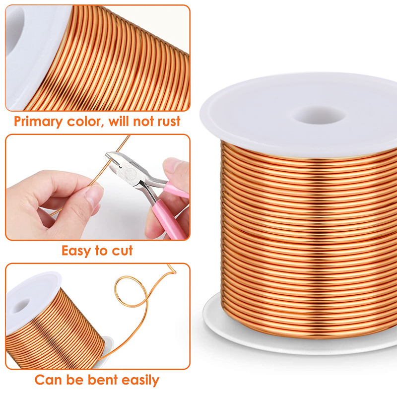 1-3 рулона мягкой медной прово – обзор и цена Jewelry Making Thread