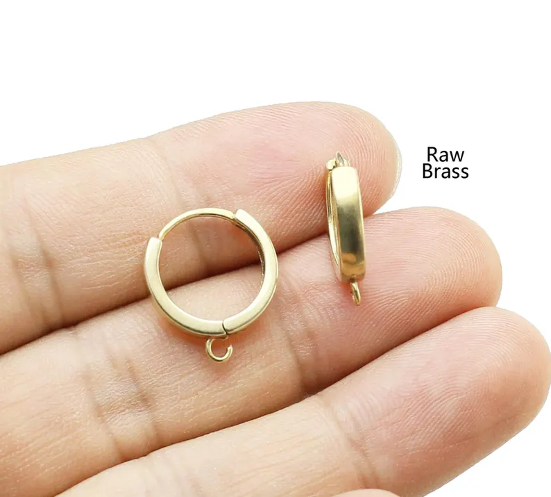 10 шт. латунные ушные обручи,  – обзор и цена Jewelry Making Materials