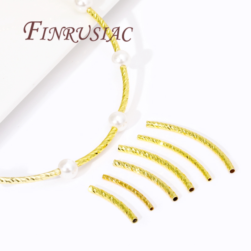 20 шт., 18 К позолоченная лату – обзор и цена Crimp Bead Tube