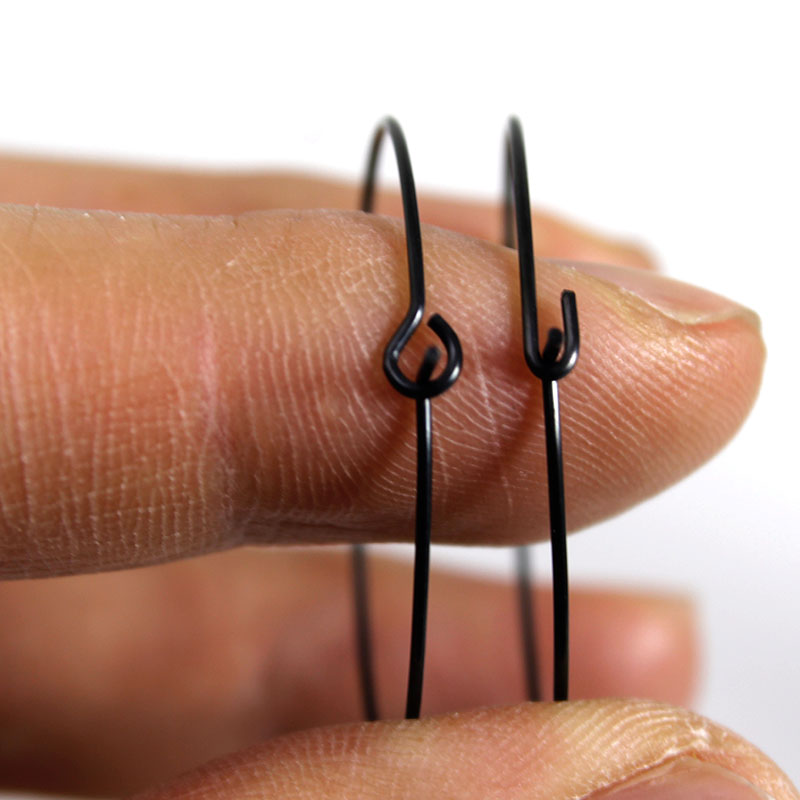 20 шт. 20 мм 25 мм 30 мм черны – обзор и цена Jewelry Making Hoops