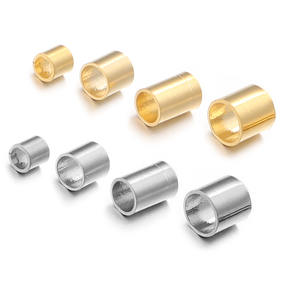 50-100 шт. 1,5-2,5 мм Золотист – обзор и цена Crimp Bead Tube