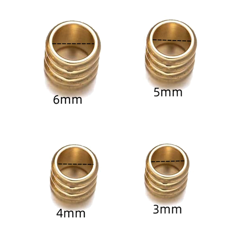 20 шт., бусины из нержавеющей  – обзор и цена Crimp Bead Tube