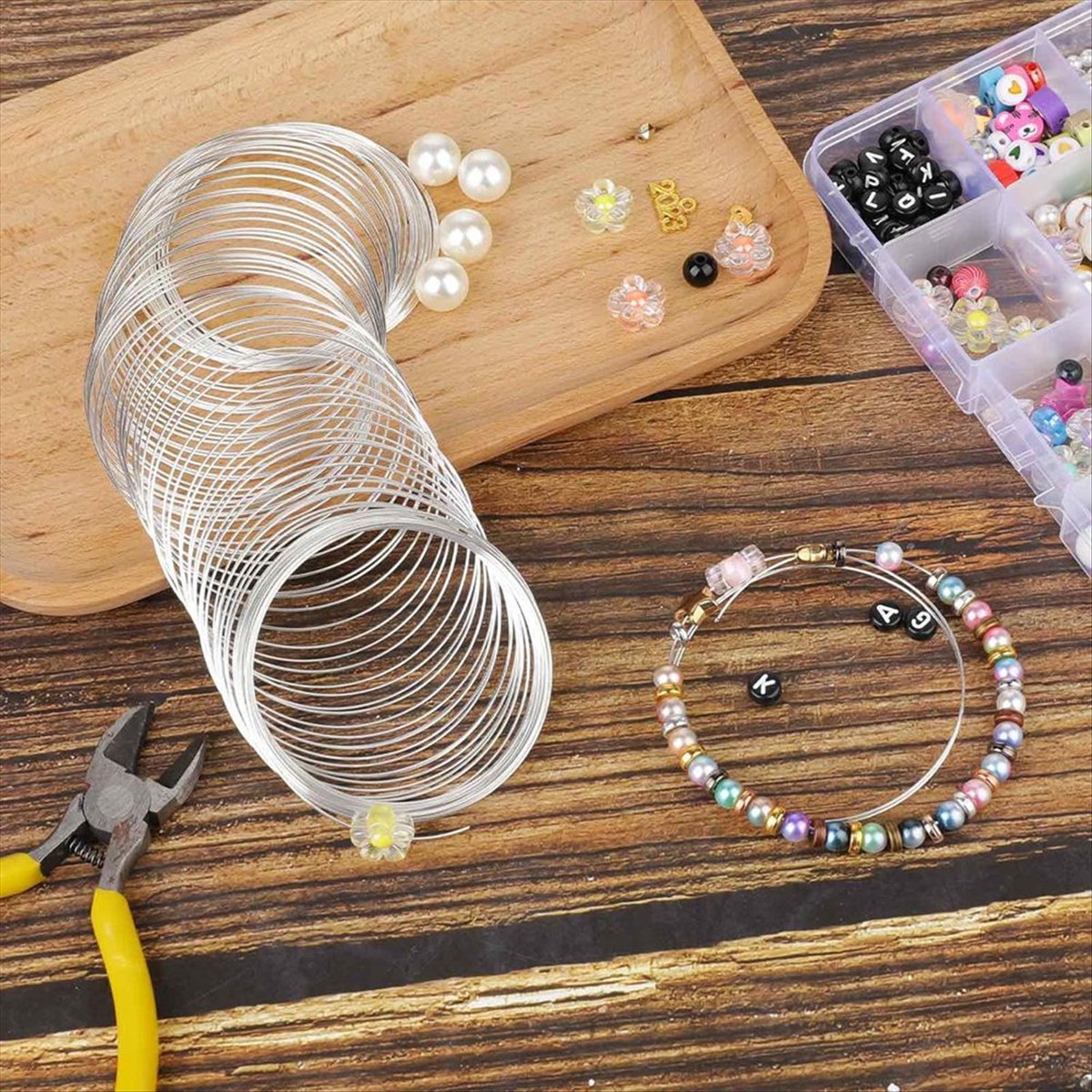 【КУУПОН!】{0}300 Петля для брас – обзор и цена Memory Wire Bracelet