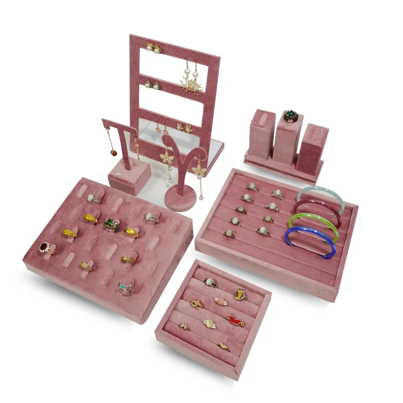 Новый розовый бархатный органа – обзор и цена Jewelry Making Organizer