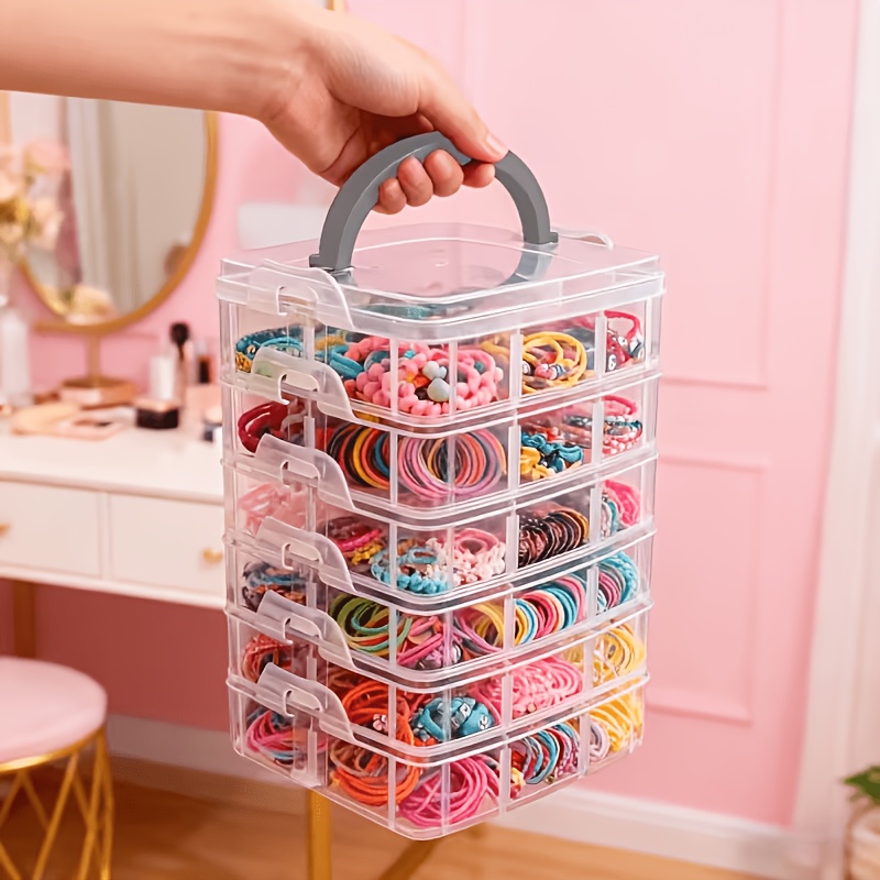 5-слойный прозрачный ящик для  – обзор и цена Jewelry Making Organizer
