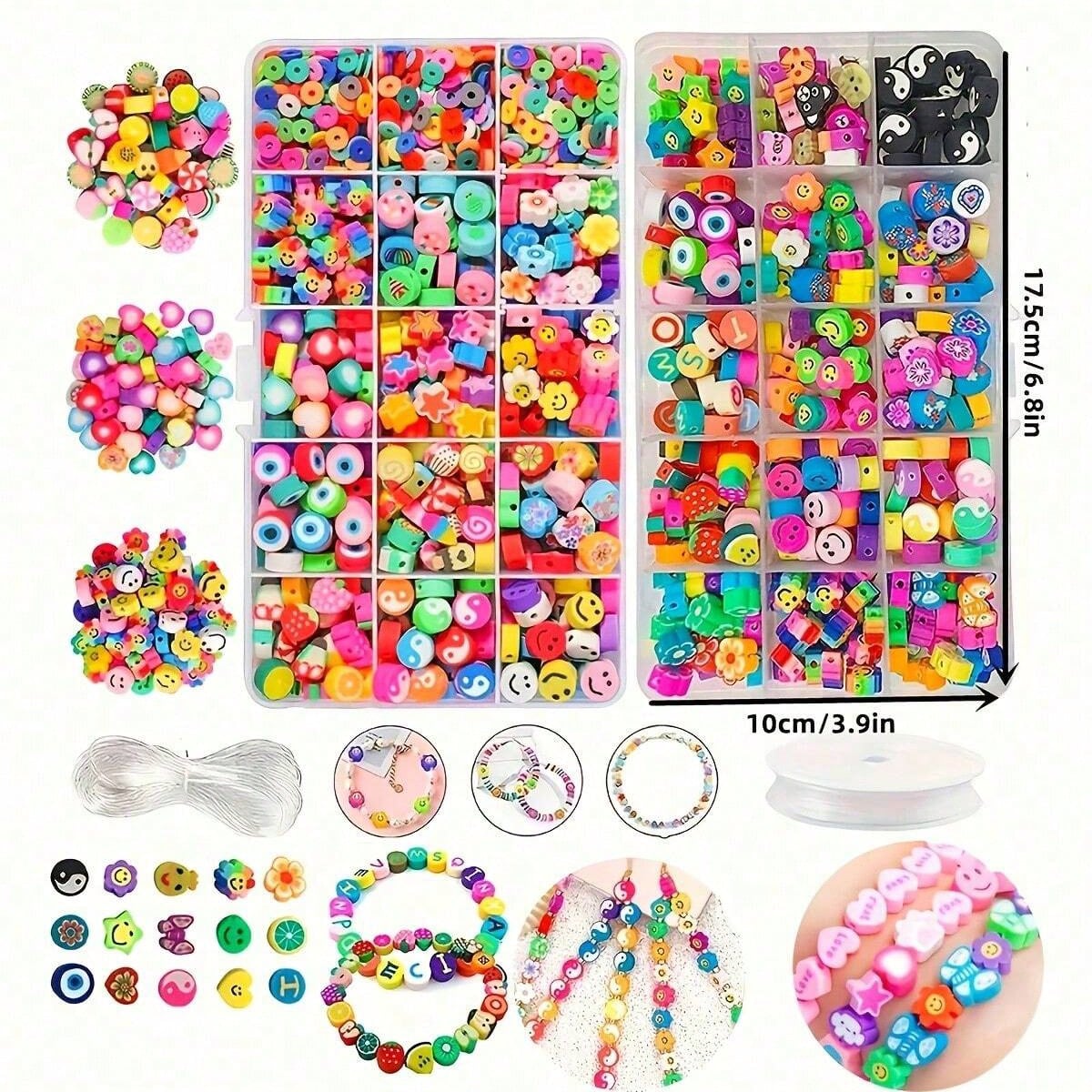 Набор из 1450/1200/250 бусин и – обзор и цена Jewelry Making Thread