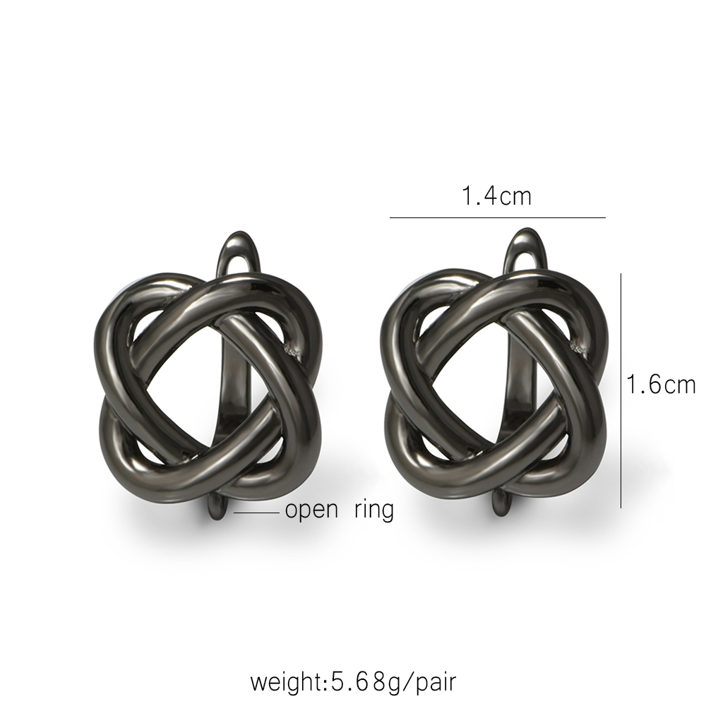 YANASI 1 пара черных латунных  – обзор и цена Jewelry Making Materials