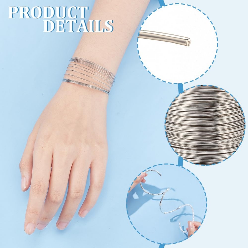 300 петлей, ювелирная проволок – обзор и цена Memory Wire Bracelet