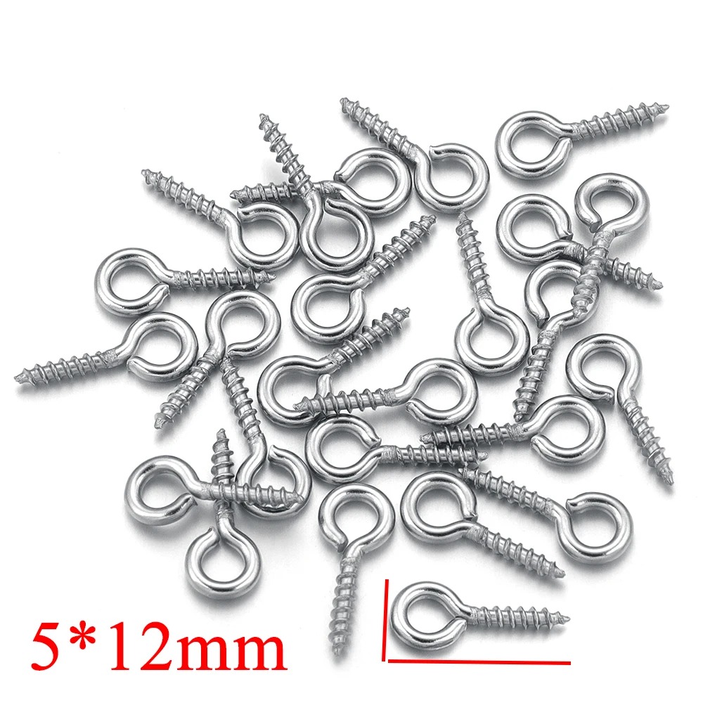 100 шт. / партия нержавеющей с – обзор и цена Jewelry Making Thread