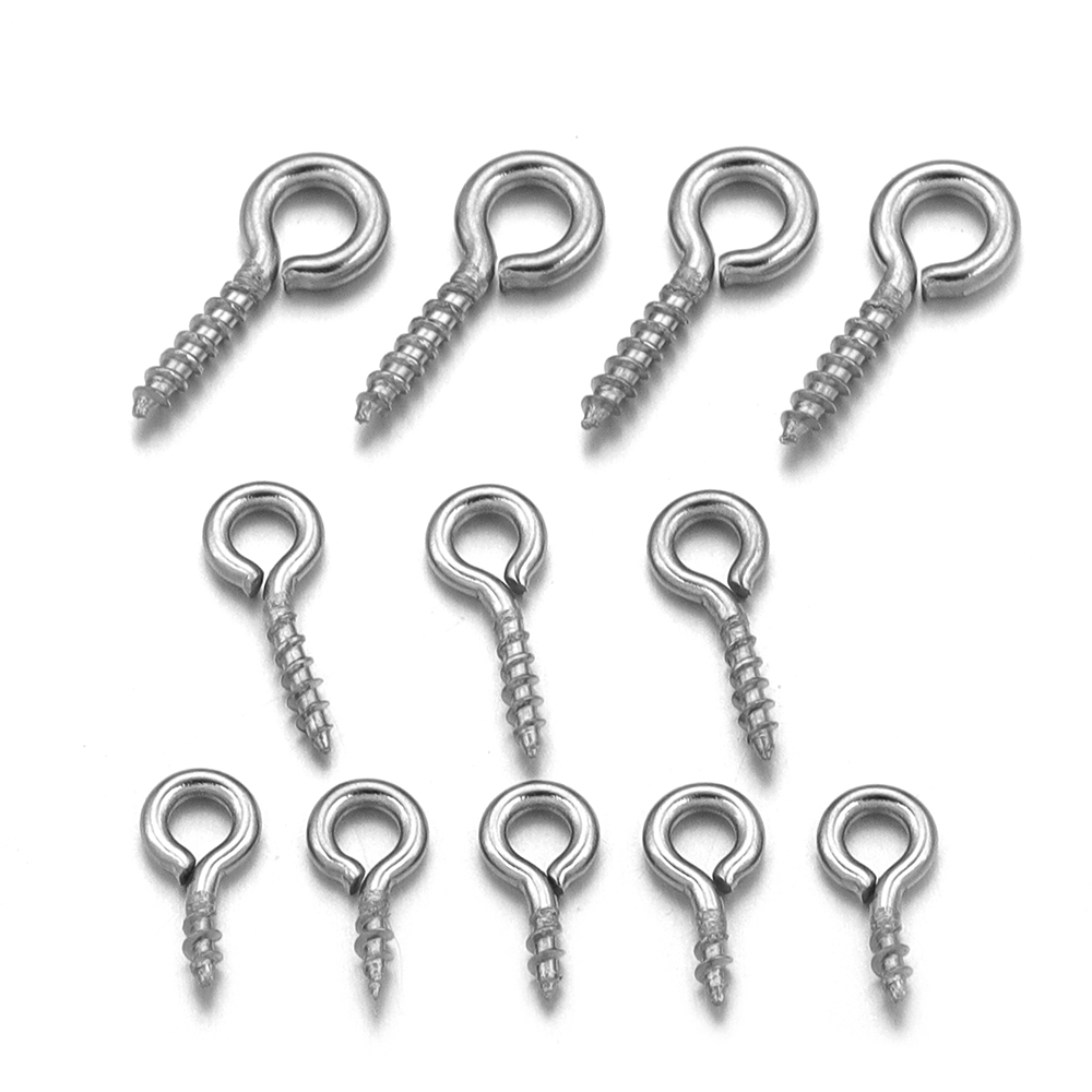 100 шт. / партия нержавеющей с – обзор и цена Jewelry Making Thread