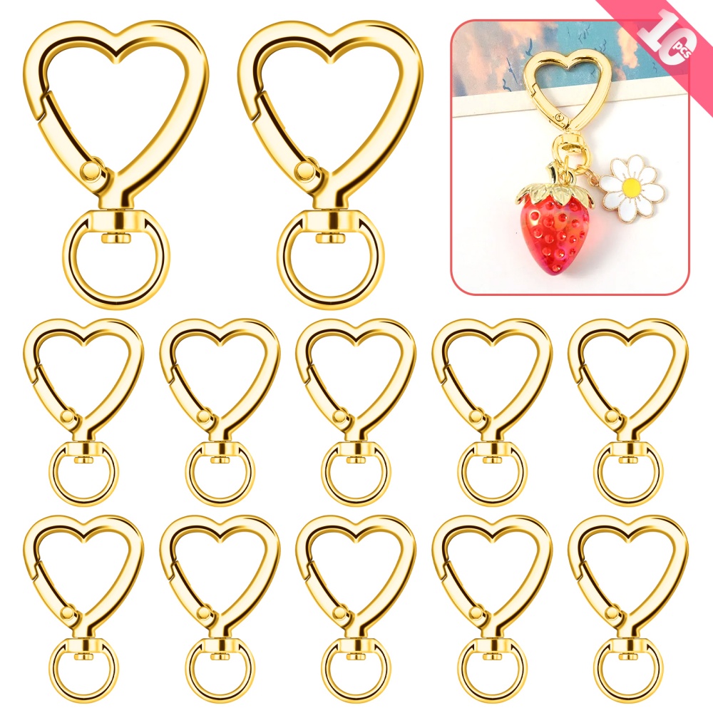 10 шт. металлических застежек- – обзор и цена Jewelry Making Hoops
