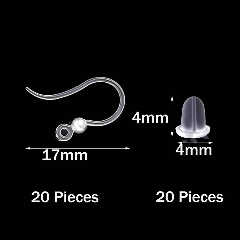 40 шт. прозрачные пластиковые  – обзор и цена Jewelry Making Thread